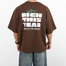 Load image into Gallery viewer, Manifesting Riches Oversize Tee