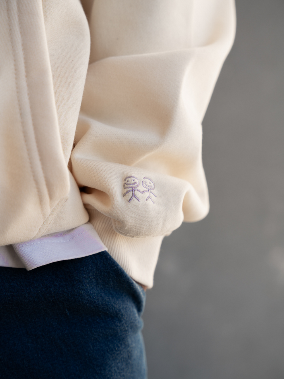 WHERE ARE WE GOING HOODIE - CREAM