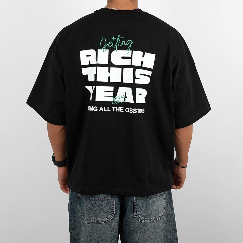 Manifesting Riches Oversize Tee