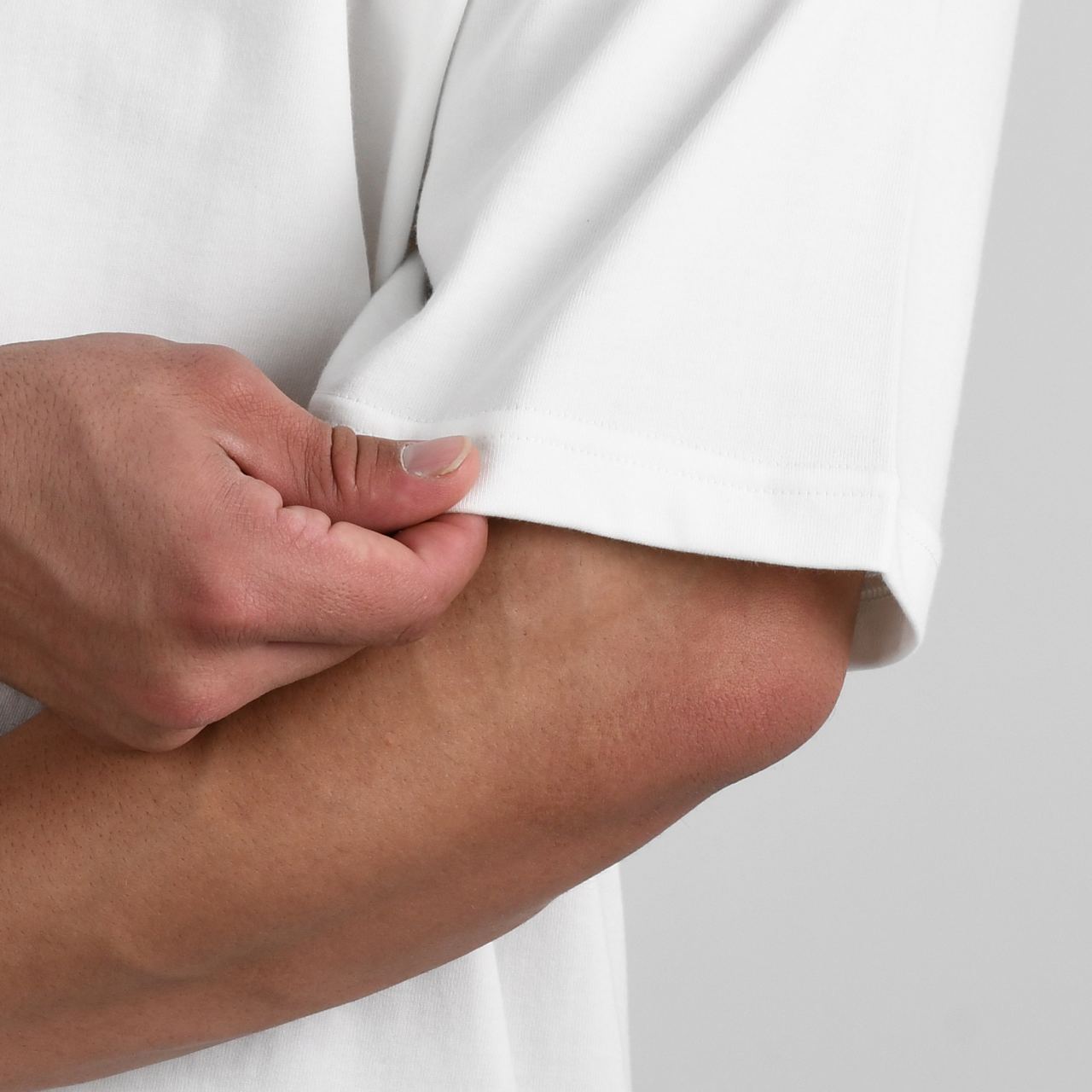 Oversize Plain White T-Shirt