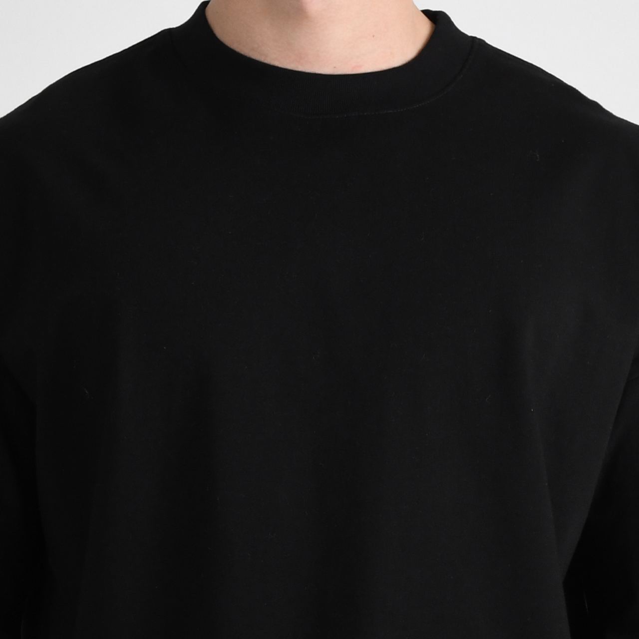 Oversize Plain Black T-Shirt