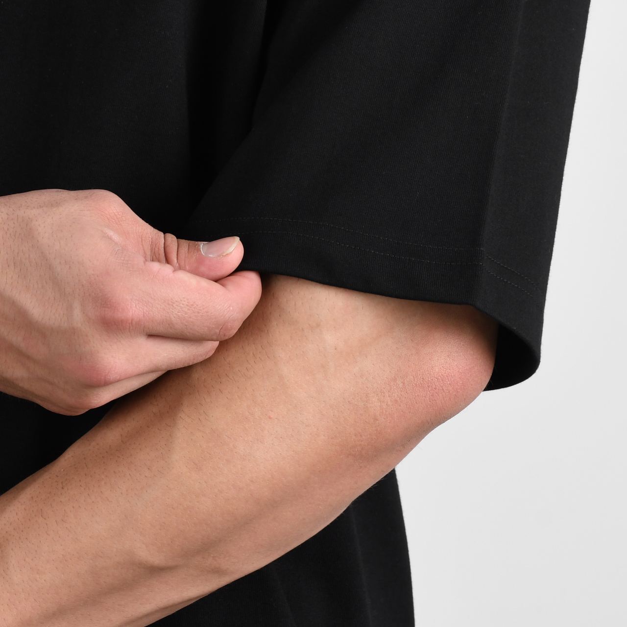 Oversize Plain Black T-Shirt