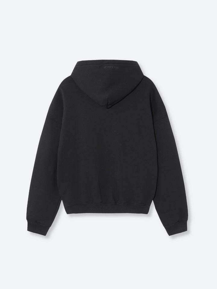 Signature Black Basic Hoodie