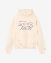 Load image into Gallery viewer, WHERE ARE WE GOING HOODIE - CREAM
