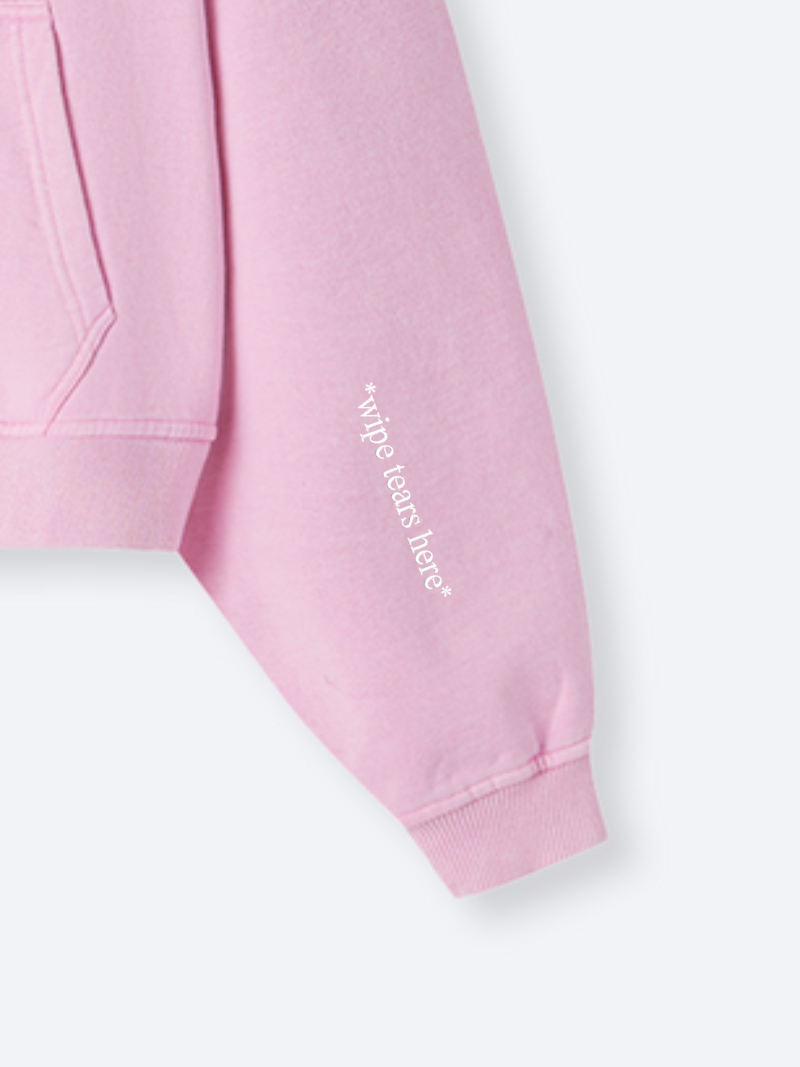 Embroidered Cry A Lot! (wipe tears here)™ Hoodie