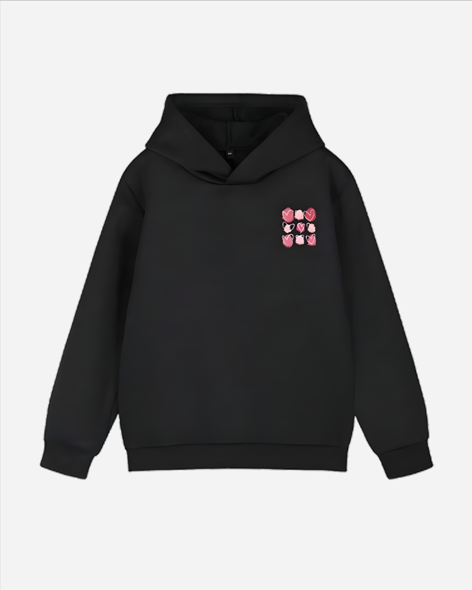 Success Journey Hoodie – Brushstroke Heart Edition