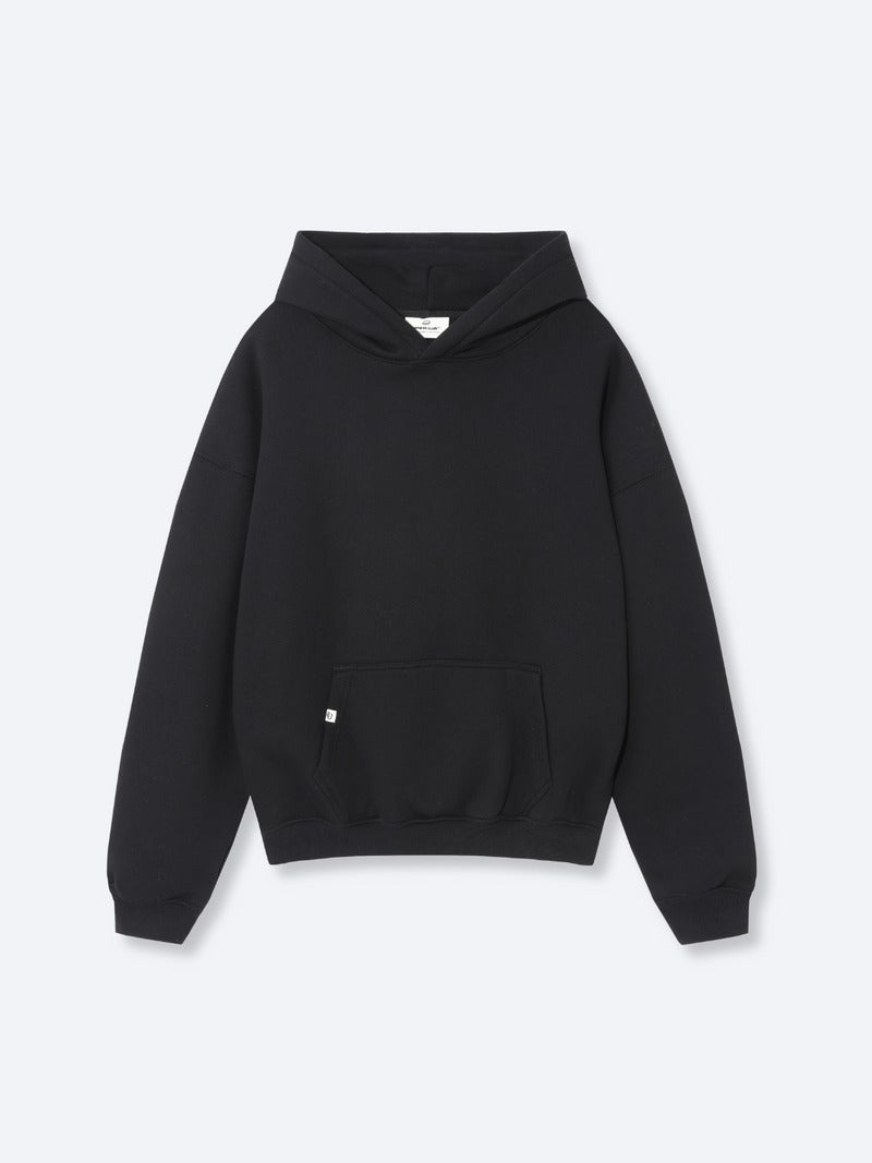 Signature Black Basic Hoodie