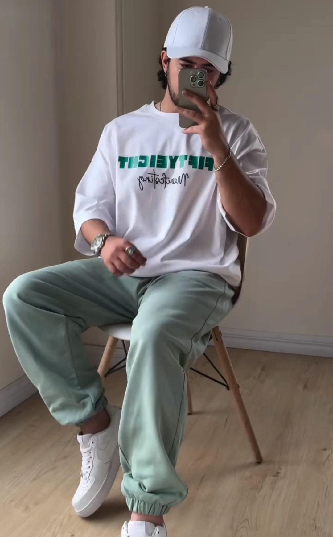 Manifesting Riches Oversize Tee