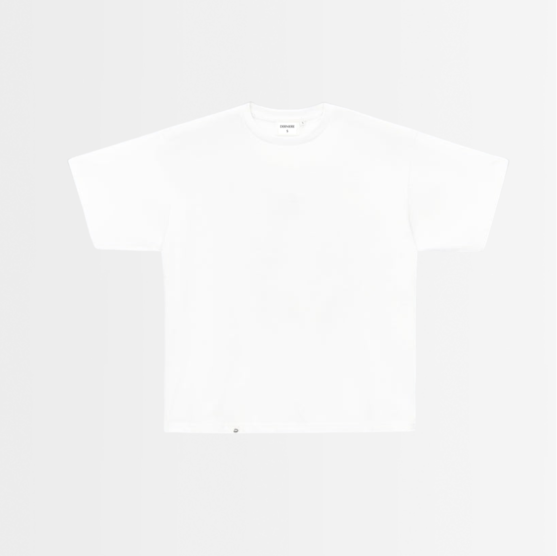 HEAVYWEIGHT CROPPED TEE - WHITE