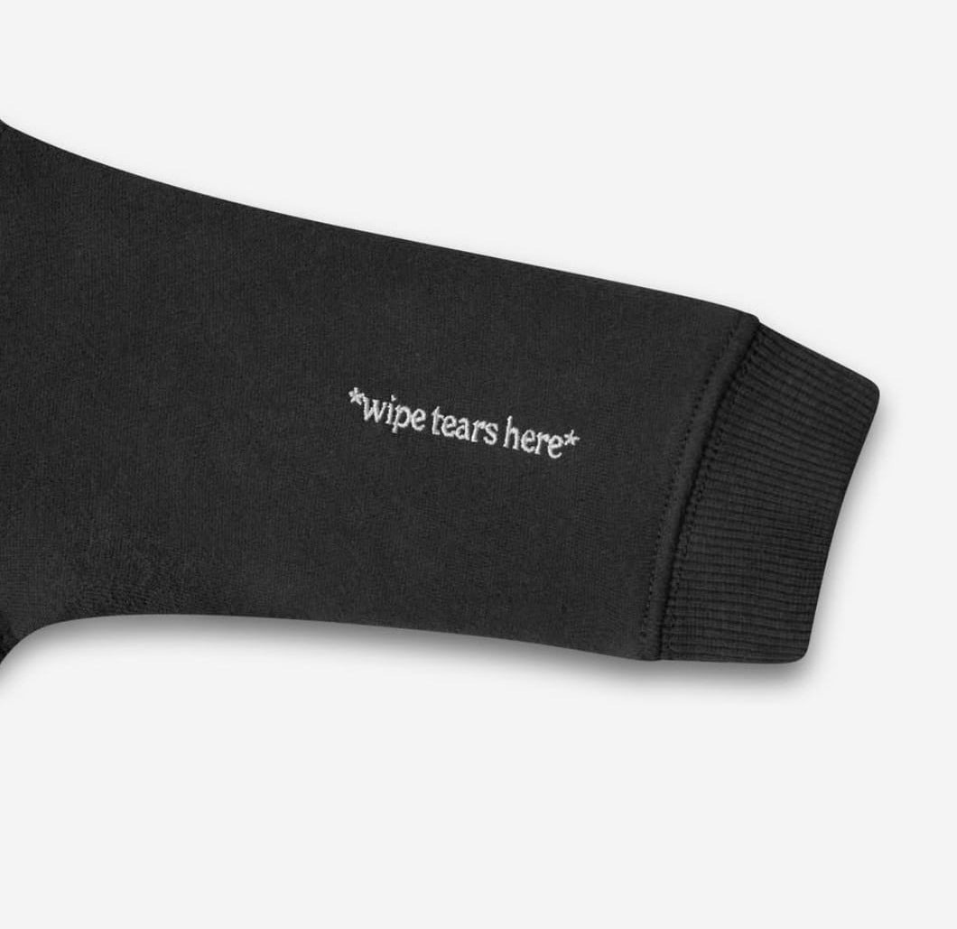 Mini Cry A Lot! (Wipe tears here) Crewneck