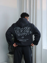 Load image into Gallery viewer, PERSPECTIVE HOODIE - FADED BLACK
