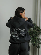 Load image into Gallery viewer, PERSPECTIVE HOODIE - FADED BLACK
