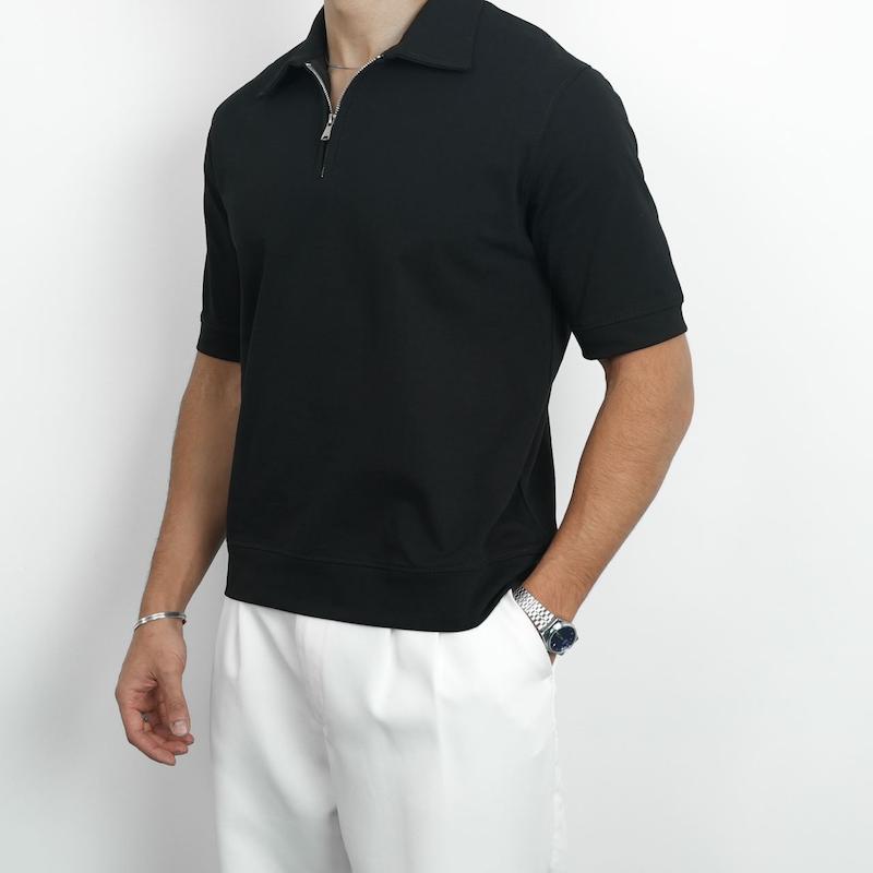 その他 Jim Polo - The Interrelate E.P Half Zip Premium Polo – Derniere