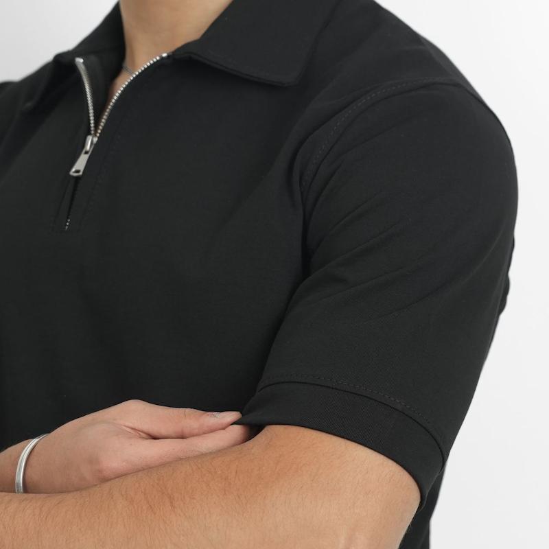 Half Zip Premium Polo