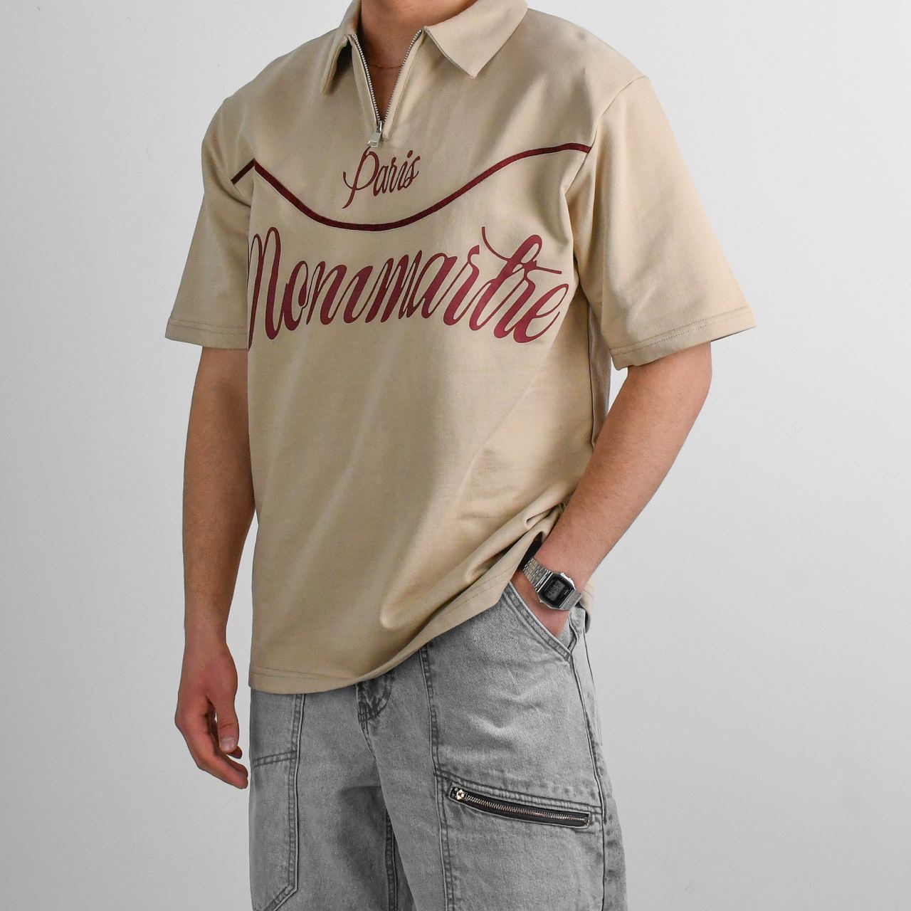 Half-Zip Mommartre Premium Polo