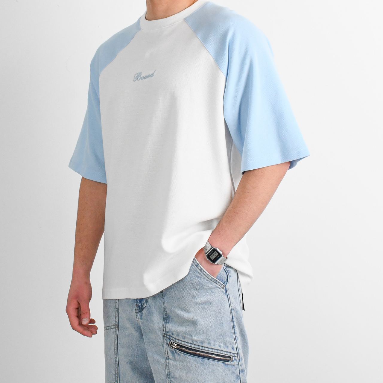 Biscuit Pattern Oversized T-Shirt