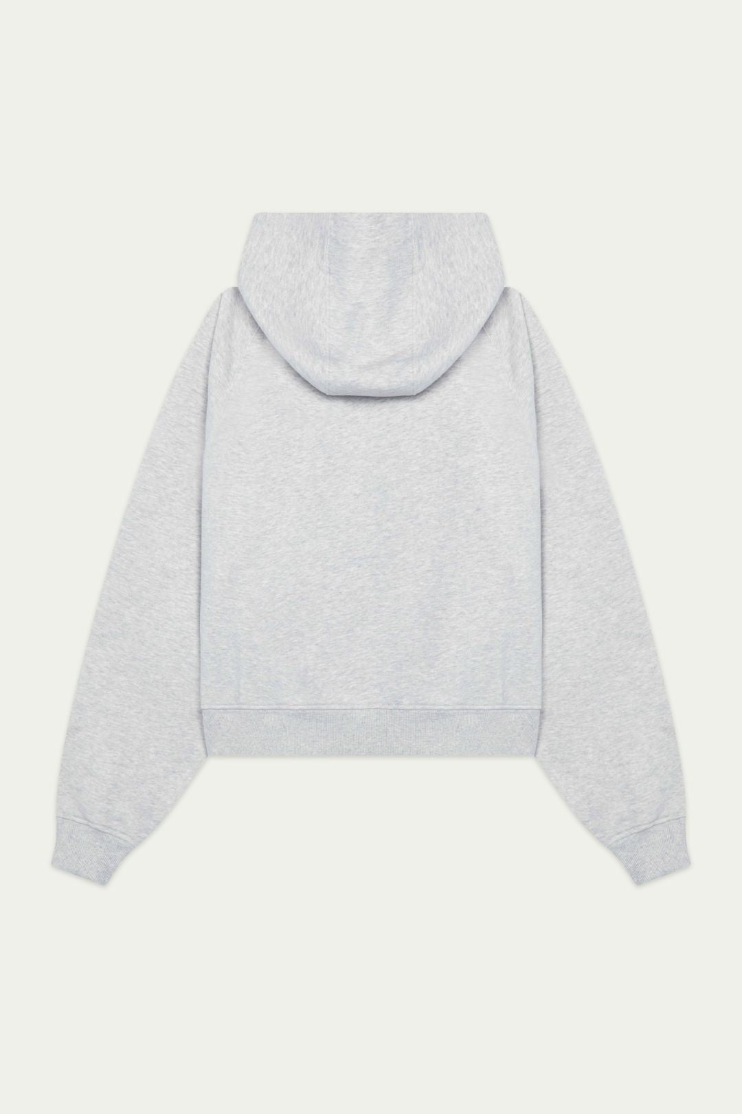 Heavyweight Double Zip Hoodie - Grey
