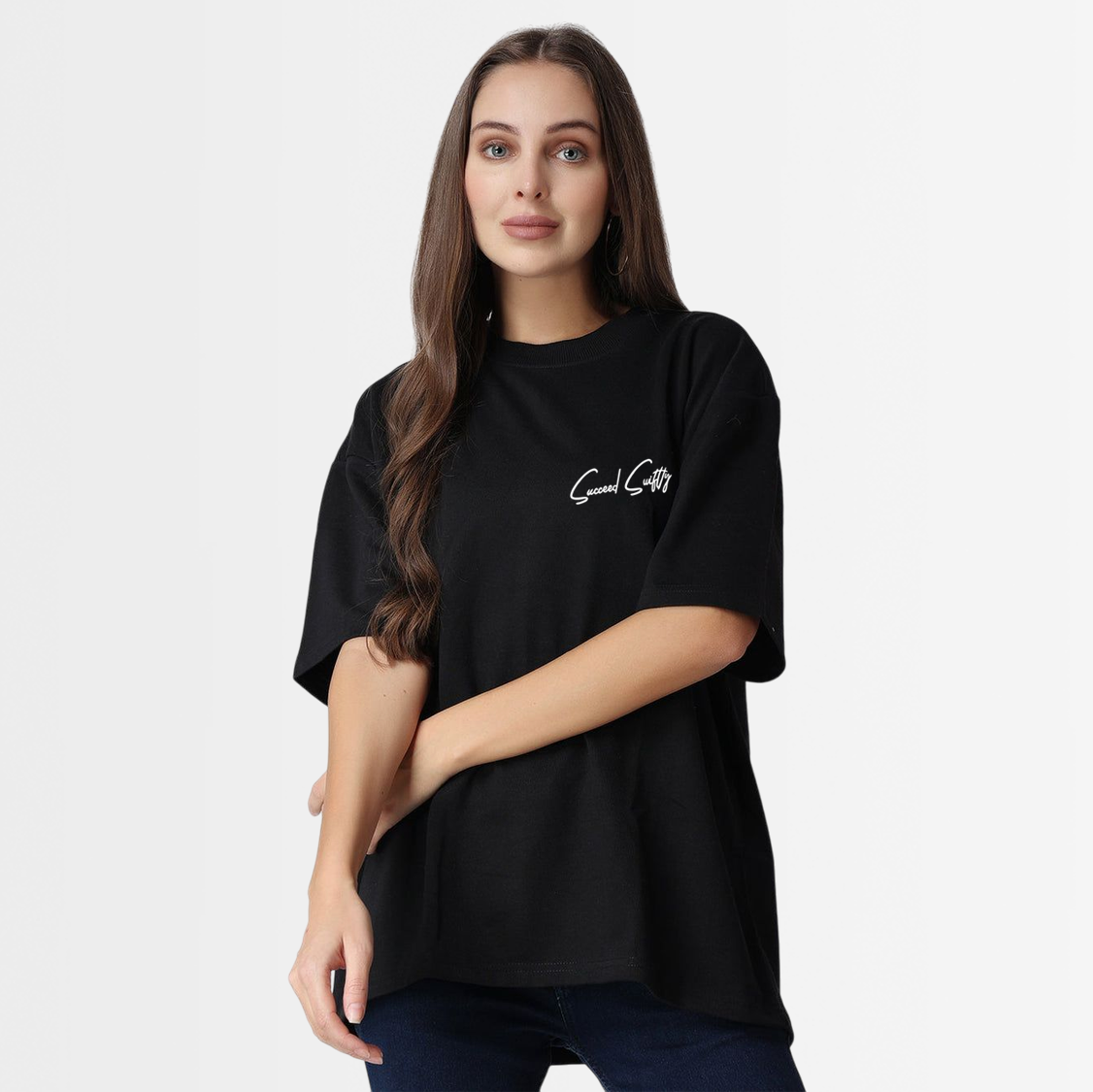 Succeed Swiftly Oversize T-Shirt