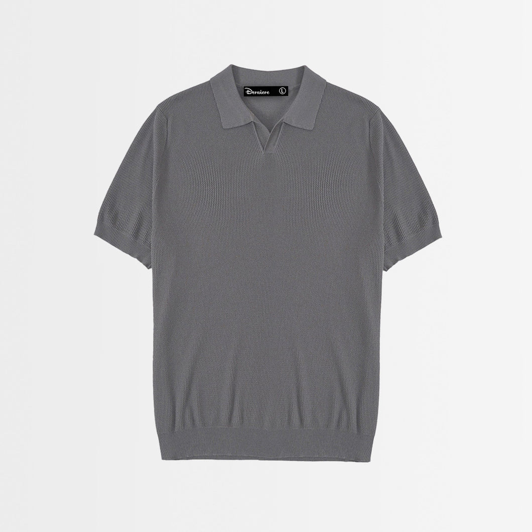 Johnny Collar Knited Pollo